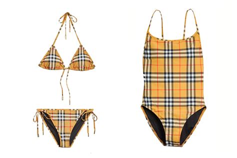 vintage burberry swimsuit|Burberry swimsuits for women.